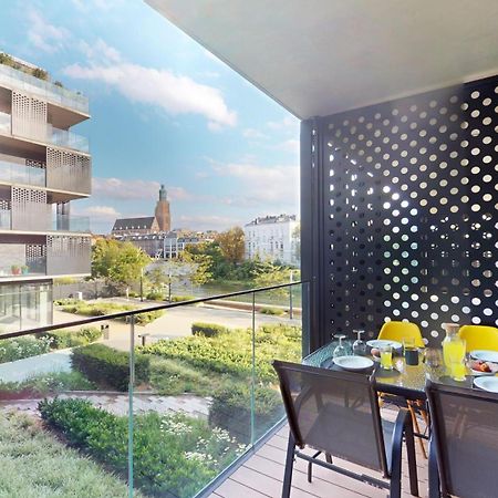 Apartament Z Tarasem I Widokiem Na Rzeke Wroapart-Pl - Apartment With Terrace And River View Wroapart Wrocław Exteriör bild