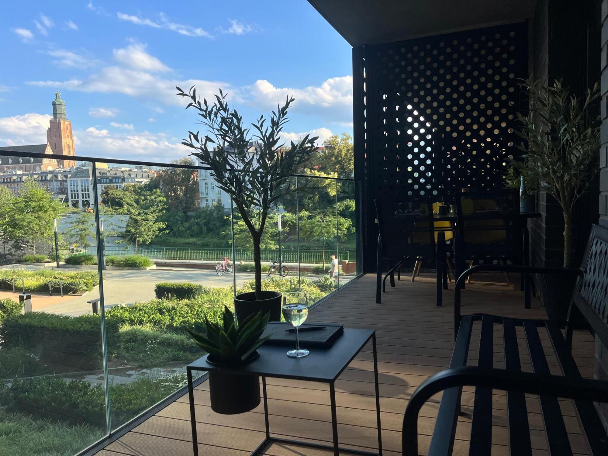 Apartament Z Tarasem I Widokiem Na Rzeke Wroapart-Pl - Apartment With Terrace And River View Wroapart Wrocław Exteriör bild